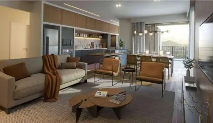 Apartamento 2 dorms sendo 1 suíte na Pedra Branca