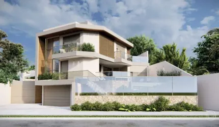 Casa com 4 suítes e vista para o mar em Cacupé