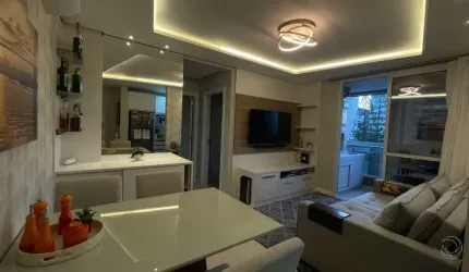 Apartamento com 2 quartos sendo 1 suíte na Trindade