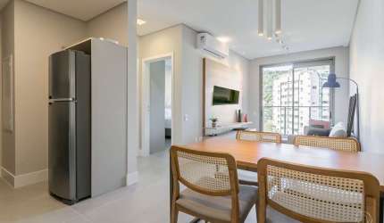 Apartamento de 1 quarto, mobiliado no Córrego Grande