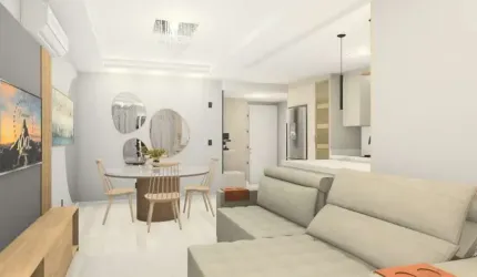 Apartamento com 2 quartos em Barreiros