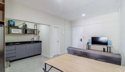 Apartamento de 36m² com 1 quarto no Centro