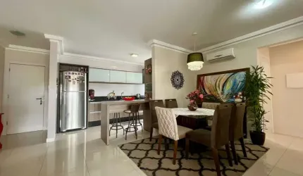 Excelente apartamento com 3 quartos em Barreiros