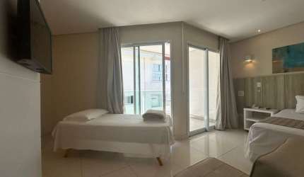 Apartamento 37m² mobiliado com 1 suíte nos Ingleses