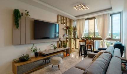 Apartamento de 75m² com 2 suítes em Jurerê
