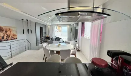 Cobertura mobiliada com 3 quartos e 188,37m² nos Ingleses Do Rio Vermelho