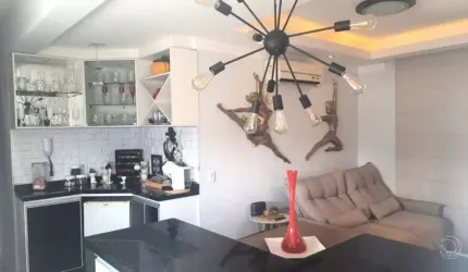 Apartamento com 3 quartos sendo 1 suíte no Centro de Palhoça