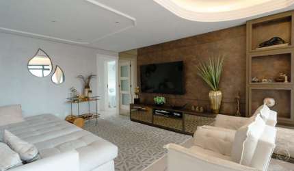 Cobertura de 337,05m² com 3 quartos sendo 1 suíte no Balneário do Estreito