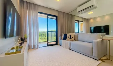 Apartamento 3 quartos sendo 2 suítes finamente mobiliado em Governador Celso Ramos