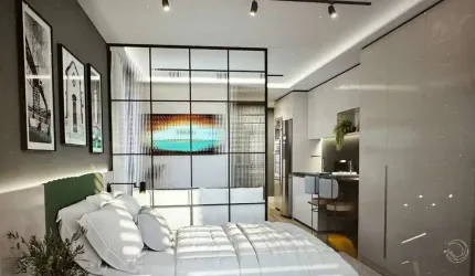 Studio de 36m² no Centro