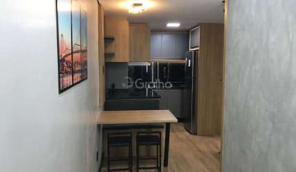 Apartamento de 36m² com 1 quarto no Centro