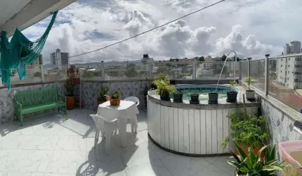 Cobertura Duplex com 3 quartos sendo 1 suíte no Jardim Atlântico
