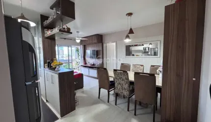 Apartamento com 3 quartos e 76m² privativos em Barreiros, São José