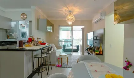 Apartamento de 83m² com 3 suítes no Jardim Atlântico