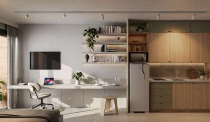 Estúdio de 48m²na Trindade