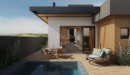 Alto Padrão na Pedra Branca - Casa Térrea com Piscina, 3 Suítes e Energia Solar