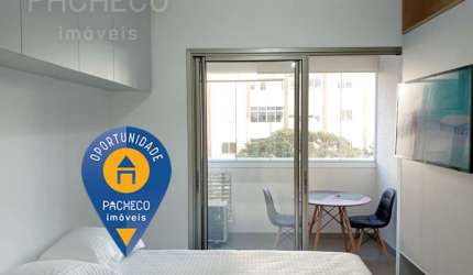Kitnet / Stúdio à venda na Rua Girassol, --, Vila Madalena, São Paulo, 25 m2 por R$ 460.000