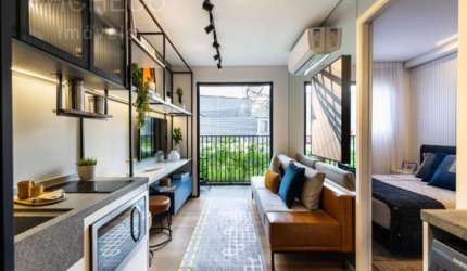 Apartamento com 1 quarto à venda na Rua Cardeal Arcoverde, --, Pinheiros, São Paulo, 27 m2 por R$ 468.000