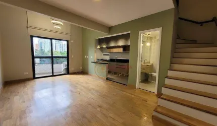 Apartamento Duplex para alugar, 78 m² por R$ 5.320,45/mês - Jardim Aquarius - São José dos Campos/SP
