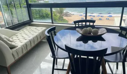 Alugo apartamento  mobiliado 1/4 Vista mar , pé na areia no  Rio Vermelho.