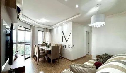 Apartamento com 2 dormitórios à venda, 71 m² por R$ 570.000,00 - Capão Raso - Curitiba/PR