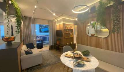 Apartamento com 2 quartos à venda na Rua da Bahia, 130, Recreio Estoril, Atibaia, 47 m2 por R$ 345.000