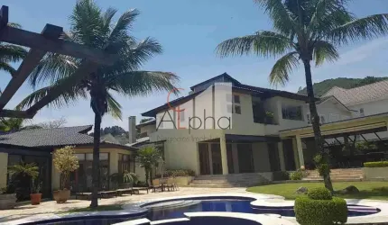 Casa em condomínio fechado com 4 quartos à venda na Jurucê, 135, Alphaville, Santana de Parnaíba por R$ 9.043.000