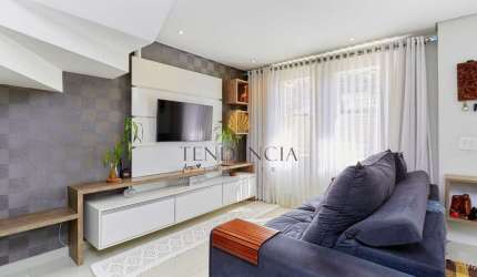 Sobrado com 3 quartos à venda, 89 m2 por R  649.000 - Boqueirão - Curitiba PR