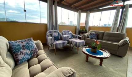 Cobertura com 3 quartos à venda na Rua Doutor João de Oliveira, 421, Canasvieiras, Florianópolis, 136 m2 por R$ 970.000