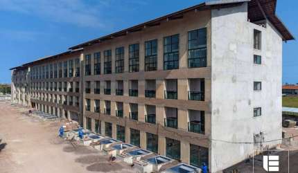 Studio, 1 e 2 quartos na Praia de Carneiros, entrega em 2024