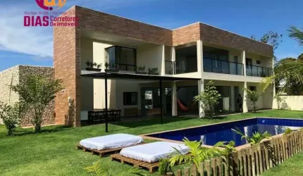 Casa Alto Padrão Nova Recém Construída em Guarajuba.