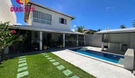 Casa 5/4 em Condomínio fechado em Jacuípe
