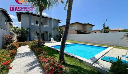 Casa em condomínio fechado Vila do Joanes, Camaçari/BA