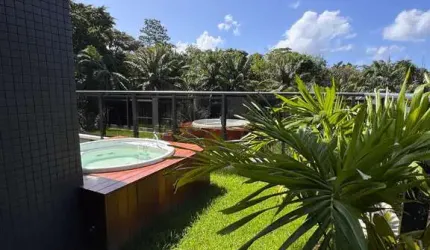 Vendo Apartamento Garden térreo 125 m² construída e área verde privativa - Alphaville - SSA/BA.