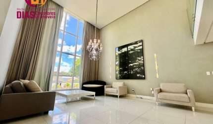 Alugo em  exclusividade e Oportunidade Casa  semi-mobiliada com 4 suítes clube com piscina privativa, home oficce, Garagem coberta  Alto Padrão em Alphaville II, Salvador/BA