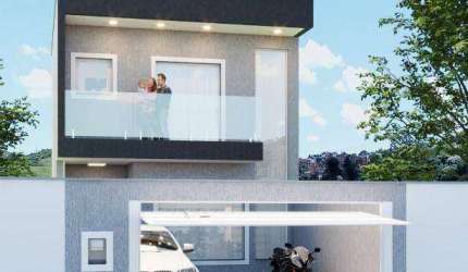 Sobrado Novo com 3 dormitórios à venda, 100 m² por R$ 720.000 - Parque Flamengo - Guarulhos/SP