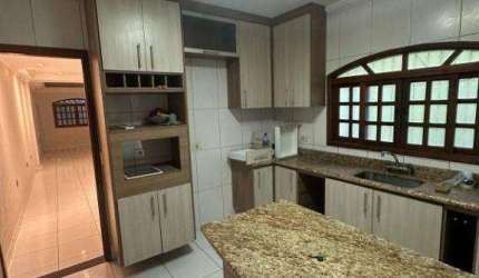Sobrado com 3 dormitórios, sendo 2 suítes à venda, 180 m² por R$ 650.000 - Parque Continental II - Guarulhos/SP