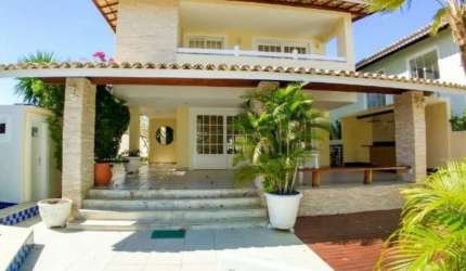 Casa maravilhosa á venda, 6/4 sendo 5 suítes. Condomínio Royal Ville-Villas do Atlântico
