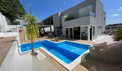 Lindíssima casa alto padrão, 4 suítes com closet.  R$ 2.499.000 - Alphaville Litoral Norte 1