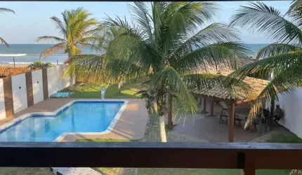 Casa Pé na areia! 6/4 sendo 3 suítes. Praia do Piruí - Arembepe