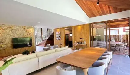 Casa de alto padrão (VENDA PORTEIRA FECHADA) com 5 dormitórios à venda, 526 m² por R$ 4.950.000 - Praia do Forte - Mata de São João/BA