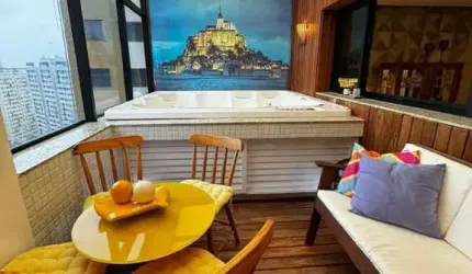 Apartamento Nascente, Duplex 3 Suítes à Venda no Residencial Torre de Pádua, Pituba, Salvador