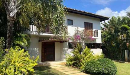 Casa com 6 dormitórios à venda, piscina. Porteira Fechada - Condomínio Porto das Baleias - Praia do Forte