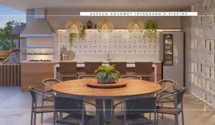 Apartamento com 2 dormitórios à venda, 55 m² por R$ 393.400,00 - Buraquinho - Lauro de Freitas/BA