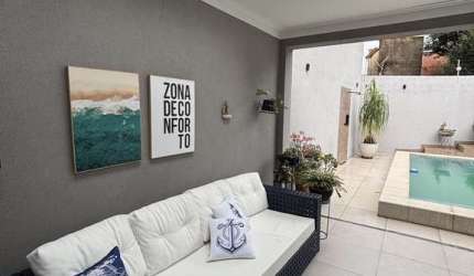 CASA COM 3 QUARTOS E PISCINA À VENDA NO BAIRRO COLÔNIA, EM JUNDIAÍ-SP!