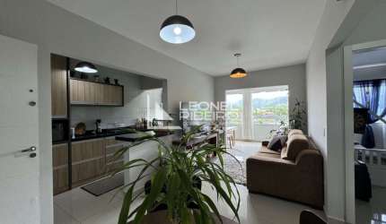 Apartamento à venda com 2 dormitórios no bairro Pomeranos em Timbó-SC.