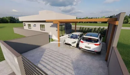 Casa com 3 dormitórios, 76,70 m² à venda no bairro Padre Martinho Stein em Timbó - SC