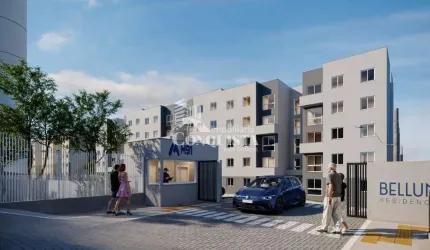 Apartamento com 2 quartos à venda na Ana Dal Alba, 318, Ana Rech, Caxias do Sul por R$ 184.990