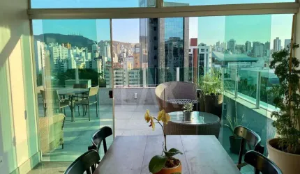Cobertura à venda, 4 quartos, 1 suíte, 3 vagas, Savassi - Belo Horizonte/MG