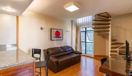 Flat para aluguel, 1 quarto, 1 suíte, 1 vaga, Savassi - Belo Horizonte/MG